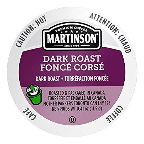 Martinson Single Serve Coffee Capsules, Dark Roast, 96 count