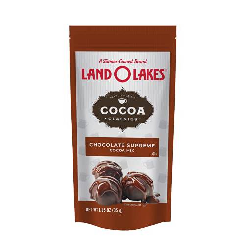 Land O Lakes Cocoa Classics, Chocolate Supreme Hot Cocoa Mix, 1.25-Ounce Packets (Pack of 36)