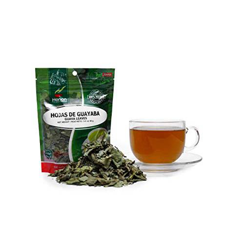 Hanan Peruvian Secrets Hojas De Guayaba Herbal Tea | 100% Natural Guava Leaves | 1.41oz / 40g | Naturally Supports Occasional Stomach Discomfort