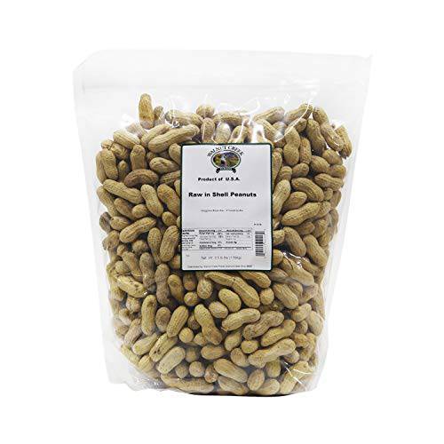 Walnut Creek Foods PEANUTS RAW IN SHELL Bag 3 LB (Great for Boiling)