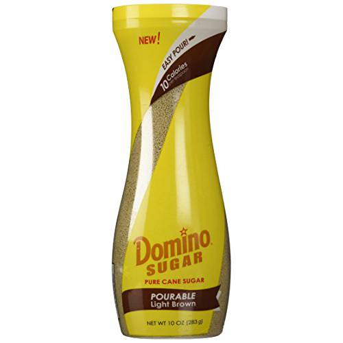 Domino Brown Sugar Easy Pourable Light Brown 10 Oz (2 Pack)