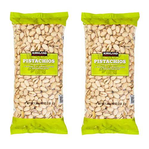 Kirkland Signature California In-Shell Roasted & Salted Pistachios: 2 Pack (6 lbs)