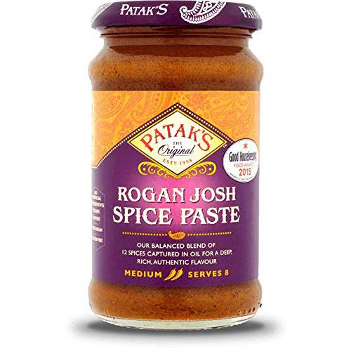 Patak’s Original Rogan Josh Curry Paste (medium) - 10oz