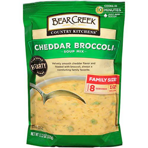 Bear Creek Soup Mix, Cheddar Broccoli, 11.2 Ounce (Pack of 6)