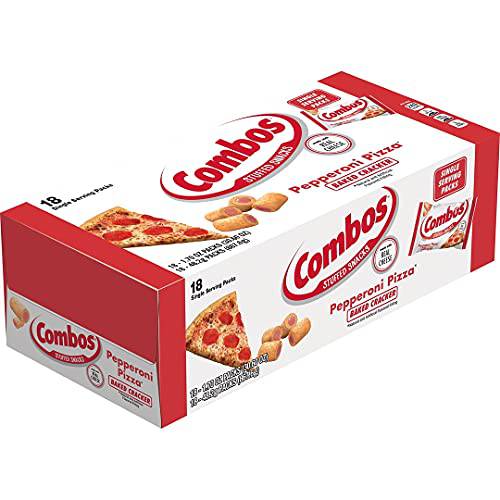 Combos Pepperoni Pizza Cracker, 18 Count (COOKIE&CRACKER - SNACK SIZE)