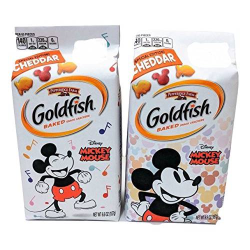 Pepperidge Farm Mickey Mouse Special Edition Cheddar Baked Snack Crackers - 6.6oz (2 PACK)