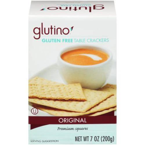 Glutino Crackers, Table, 7 Ounce (Pack of 6)