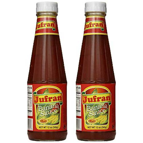 Jufran Banana Sauce - Hot 12oz, 2 Pack