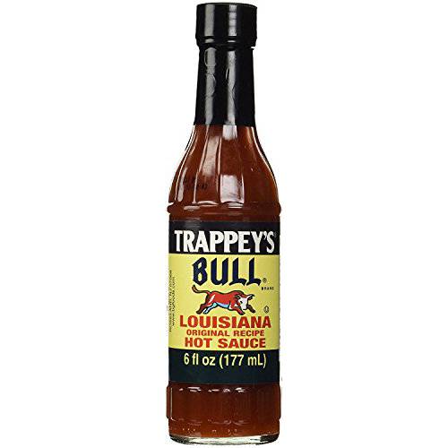 Trappey’s Bull Brand Louisiana Hot Sauce, 6 Ounce (Pack of 3)