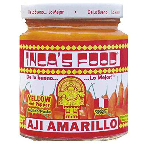 Inca’s Food Aji Amarillo Yellow Hot Pepper Paste - 7.5 oz
