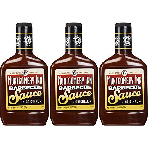 Montgomery Inn Barbecue Sauce (3 Pack 28oz Each)