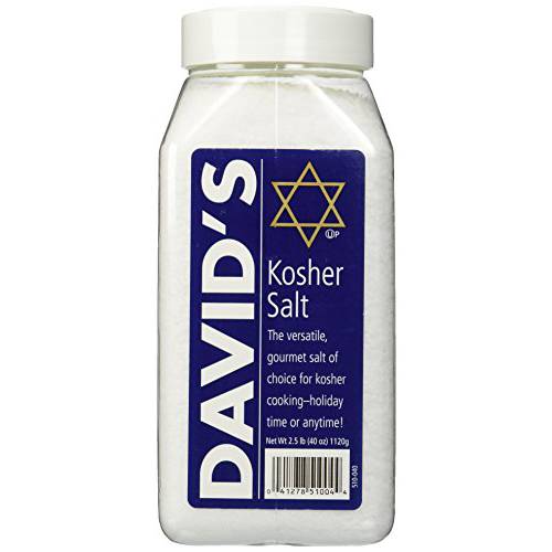 David’s Kosher Salt 2.5 Pounds (40 Ounces)