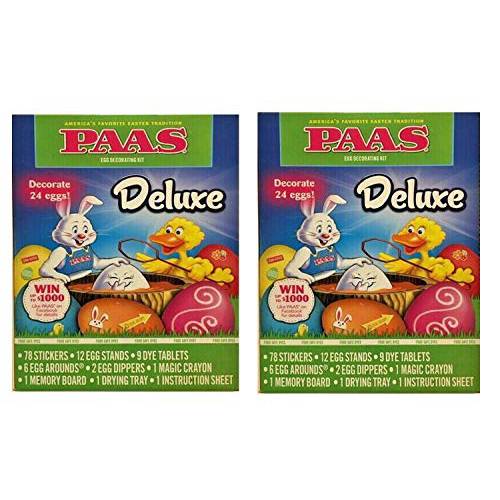 Paas Deluxe Egg Decorating Kit (Set of 2) Easter Egg Decorating