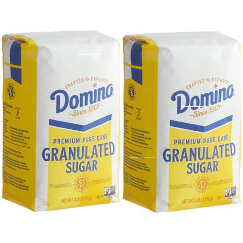 Domino Sugar, Granulated, Plastic Resealable Bag, 10 lb