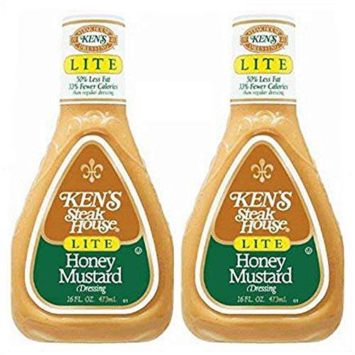 Ken’s Steak House Lite Honey Mustard Dressing (16 Fl Oz (Pack of 2))