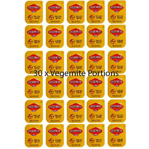 Great Aussie Food 30 x Vegemite Portions 4.8g
