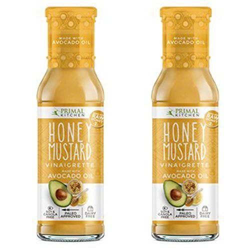 Primal Kitchen - Honey Mustard Vinaigrettes (8 oz, 2 Pack)