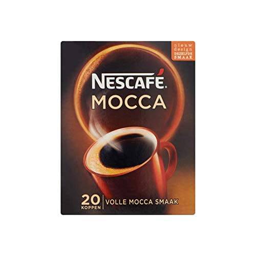 Nescafe Mocha Instant Coffee Mix Sachets, 20 pcs [Imported]