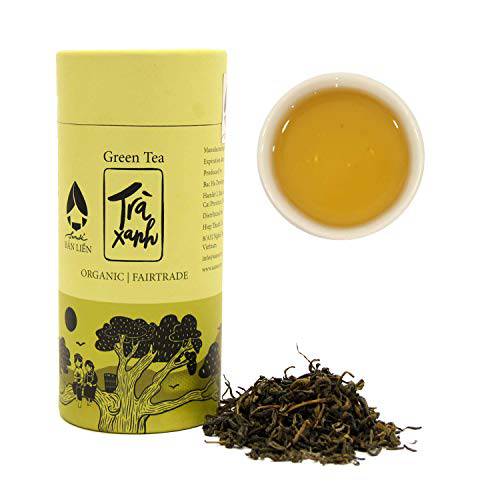 SANSE Organic Green Tea Loose Leaf with Certified USDA Organic, Non-GMO Green Tea Leaves, Loose Leaf Tea Fair Trade, Perfect Gifts for Tea Lover, Good For Digestive System, Boosting Immunity, 3.5 oz