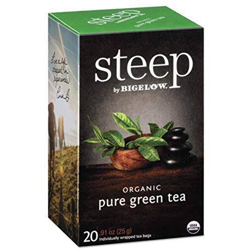 Bigelow Tea Steep Pure Green Organic, 0.91 oz