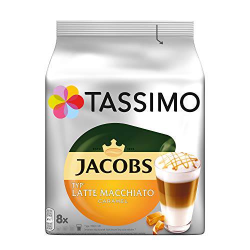 Tassimo Jacobs Latte Macchiato caramel, 5er Pack (5 x 268 g)