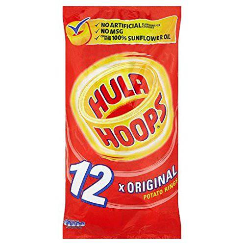 KP Hula Hoops Original 12 x 24g Bags - British