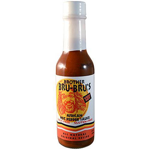 Brother Bru Bru’s African Hot Sauce (Pack of 3)