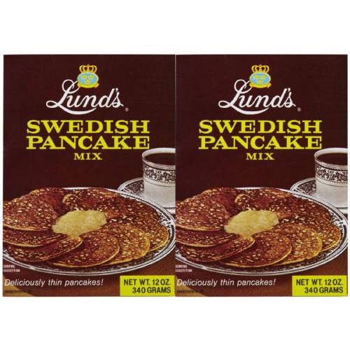 Lund’s Swedish Pancake Mix - 12 oz - 2 ct