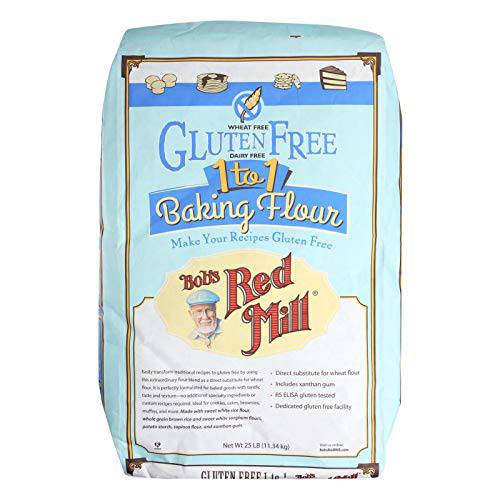 Bob’s Red Mill Gluten Free 1to1 Baking Flour - Single Bulk Item - 25LB