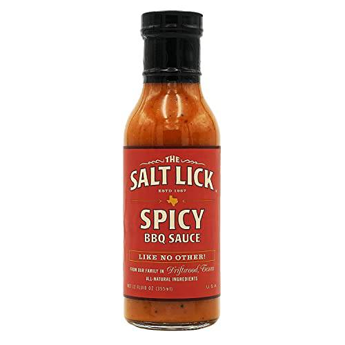 The Salt Lick BBQ Sauce (Lauren’s Spicy Recipe, 3-Pack)