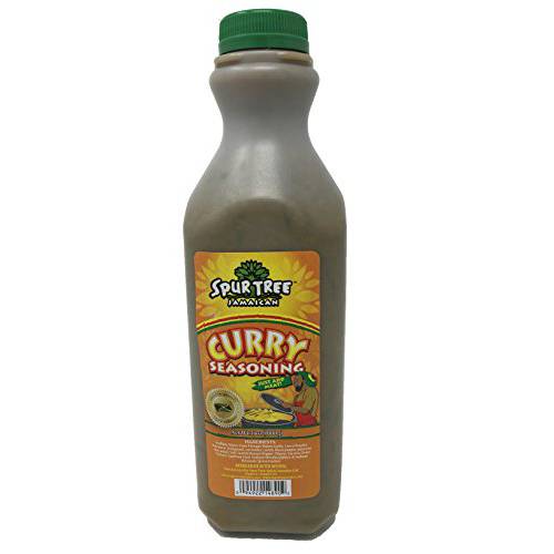 Spur Tree Jamaican Curry Seasoning – Experience Authentic Jamaican Taste – All-Natural And Fresh Ingredients – Curry Seasoning Jamaican – Curry Jamaican (35 Oz)