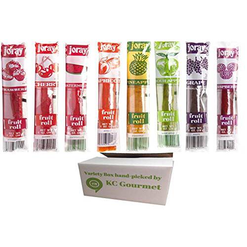 Joray fruit Roll Variety Pack (8 flavors) 24-count, .75 ounce package