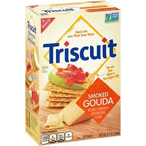 Nabisco Triscuit Crackers, Smoked Gouda,( 2 pack )