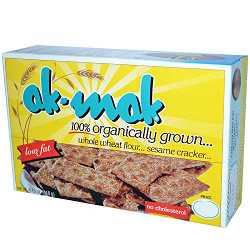 Ak-Mak, Whole Wheat Flour Sesame Cracker, 4.15 oz (118 g) Ak-Mak, Whole Wheat Flour Sesame Cracker, 4.15 oz (118 g) - 2pcs