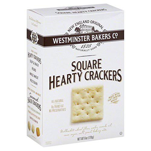 Westminster Hearty Square Crackers - 6 Oz Box