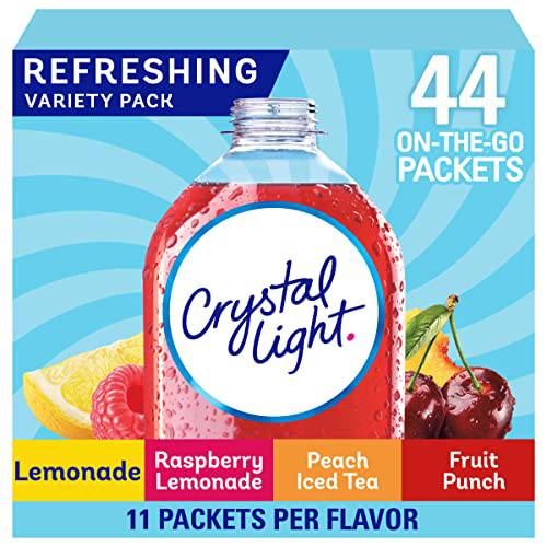Crystal Light Refreshing Variety Pack, 44 ct. On-the-Go Packets
