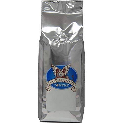 San Marco Coffee Decaffeinated Flavored Whole Bean Coffee, Peppermint, 1 Pound