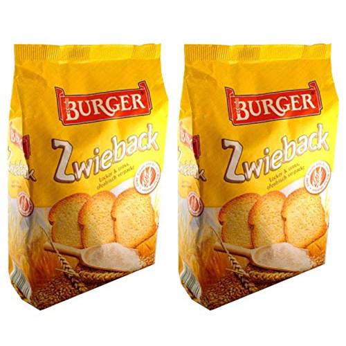 Burger Zwieback Rusk Bread From Germany Pack of 2