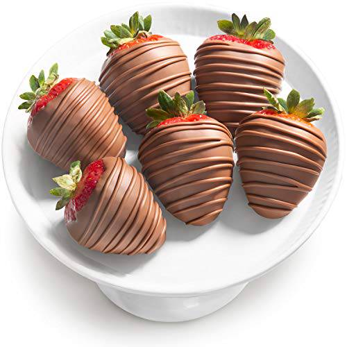 Golden State Fruit 6 Piece Magical Milk Chocolate Covered Strawberries