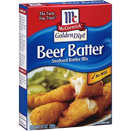 Golden Dipt Mix Batter Beer Seafood Mix 10 Oz Pack of 3