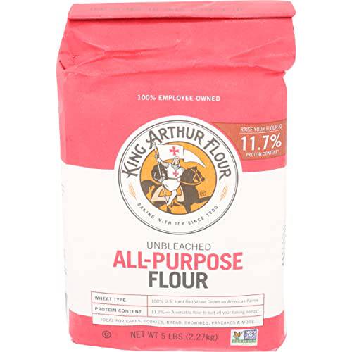 King Arthur All Purpose Unbleached Flour, 5 Pound