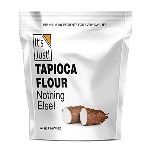 It’s Just - Tapioca Flour (Starch), Natural Thickener, Non-GMO, Gluten Substitute, 4lbs