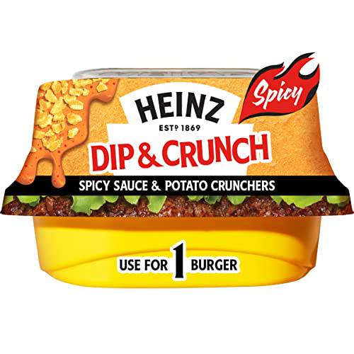Heinz Dip & Crunch Spicy Sauce & Potato Crunchers, 2.75 oz