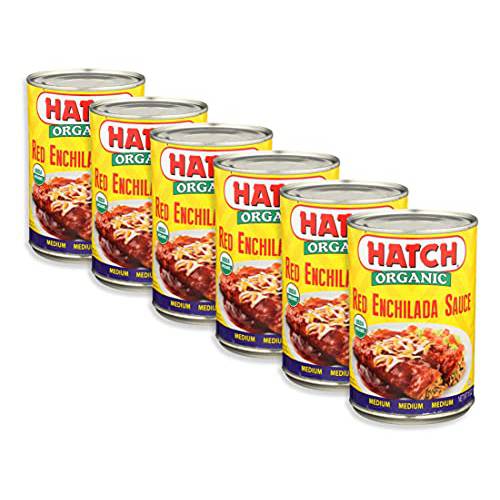 Hatch Red Enchilada Sauce Medium (15oz, Pack of 6)