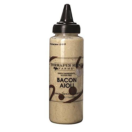 Terrapin Ridge Farms Bacon Aioli – One 7.75 Ounce Squeeze Bottle