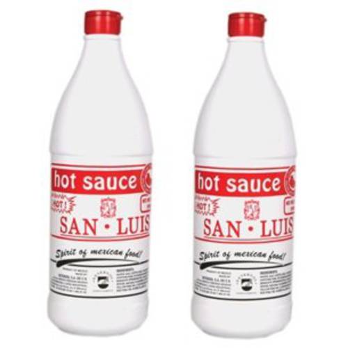 San Luis Salsa Picante Hot Sauce - 31.4 Oz (Pack of 2)