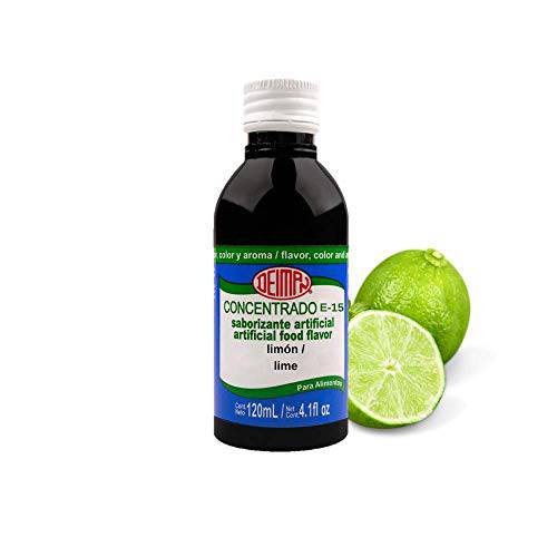 Deiman Artificial Food Flavoring Lime E-15 (4 fl oz)