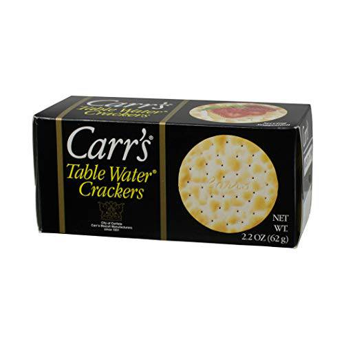 Carr’s Table Water Crackers, Original, 2.2oz (24 Count)