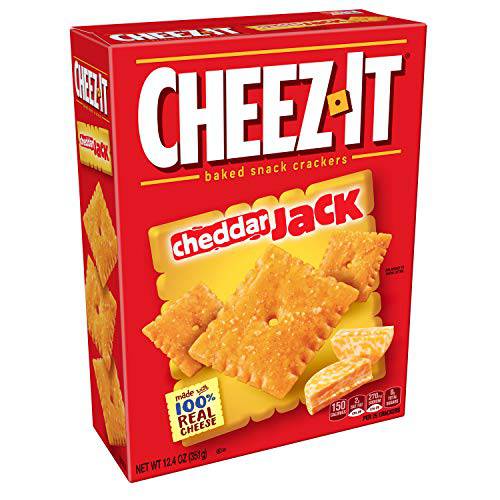 Cheez-It Baked Snack Crackers - Cheddar Jack - 12.4 oz - 2 Pack
