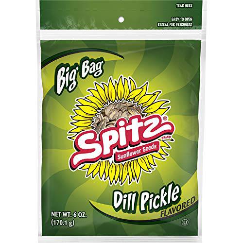 Spitz Sunflower Seeds, Dill Pickle, 6 Oz (Pack of 9)
